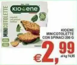 Pewex Kioene minicotolette con spinaci offerta