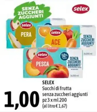 Selex Succhi di frutta