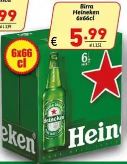Ipercarni Birra Heineken offerta