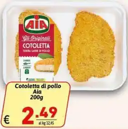 Ipercarni Cotoletta di pollo Aia offerta