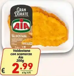 Ipercarni Valdostana con scamorza Aia offerta