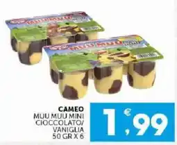 Mercadò Cameo muu muu mini cioccolato vaniglia offerta