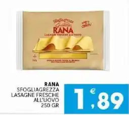 Mercadò Rana sfogliagrezza lasagne fresche all'uovo offerta