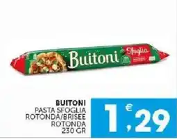 Mercadò Buitoni pasta sfoglia rotonda offerta