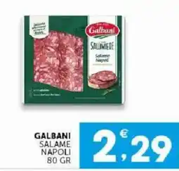 Mercadò Galbani Salame Napoli offerta