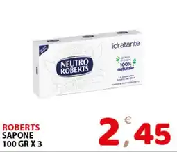Il Centro Superstore Neutro Roberts sapone idratante offerta
