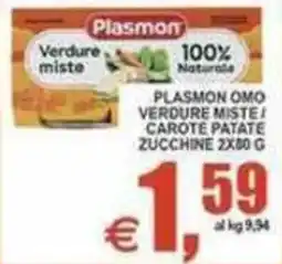Pewex Plasmon Verdure Miste offerta