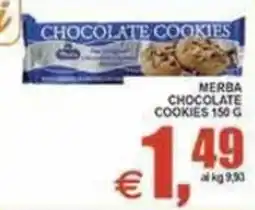Pewex Merba chocolate cookies offerta
