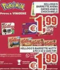 Pewex Kellogg's Barrette Avena Oaties offerta