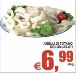 Pewex Anelli di totano decongelati offerta