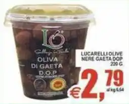 Pewex Lucarelli olive nere gaeta dop offerta