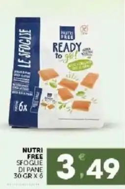 Sisa Nutri Free Sfoglie di Pane offerta