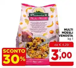 Gran mercato Multi-Müsli Venosta offerta