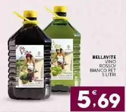 Sisa Bellavite vino rosso/bianco pet offerta