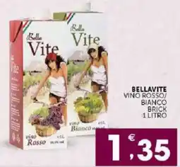 Sisa Bella Vite vino Rosso offerta