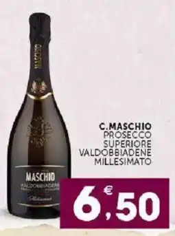 Sisa C. Maschio Prosecco Superiore Valdobbiadene Millesimato offerta