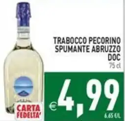 Pim Supermercati Trabocco Pecorino Spumante Abruzzo DOC offerta