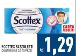 Pim Supermercati Scottex Fazzoletti offerta