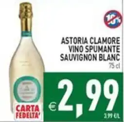 Pim Supermercati Astoria Clamore Vino Spumante Sauvignon Blanc offerta