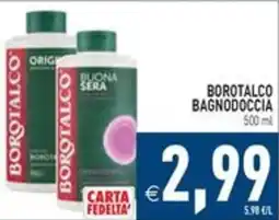 Pim Supermercati Borotalco bagnodoccia Buona Sera offerta