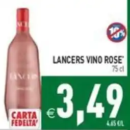 Pim Supermercati Lancers vino rosé offerta