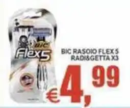 Pewex Bic rasoi Flex 5 offerta