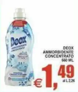 Pewex Deox ammorbidente concentrato offerta