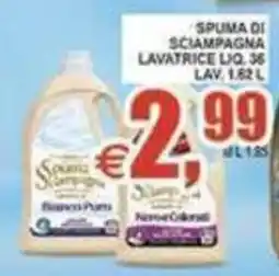 Pewex Spuma di sciampagna lavatrice offerta