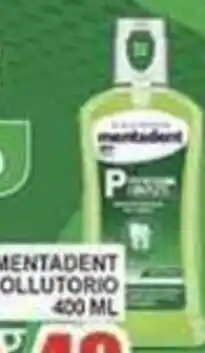Pewex Mentadent collutorio offerta