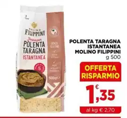 Gran mercato Polenta taragna istantanea Molino Filippini offerta