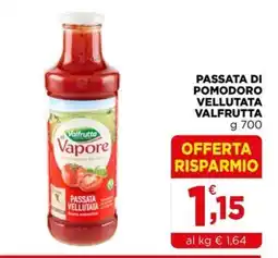 Gran mercato Passata di pomodoro vellutata Valfrutta offerta