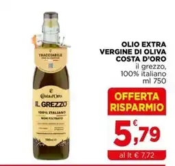 Gran mercato Olio extra vergine di oliva Costa d'Oro il grezzo offerta