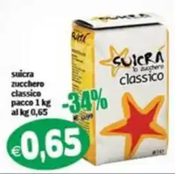 Il Castoro Supermercati Suicra zucchero classico offerta