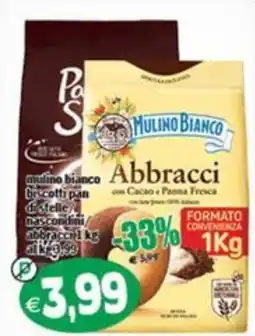 Il Castoro Supermercati Mulino Bianco Abbracci offerta