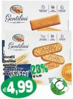 Il Castoro Supermercati Biscotti gentilini novellini offerta