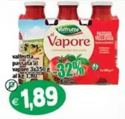 Il Castoro Supermercati Valfrutta passata al vapore offerta