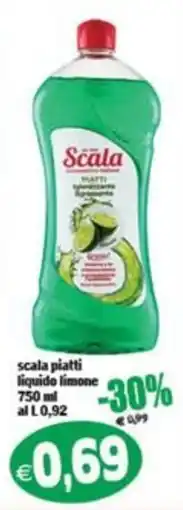 Il Castoro Supermercati Scala piatti liquido limone offerta