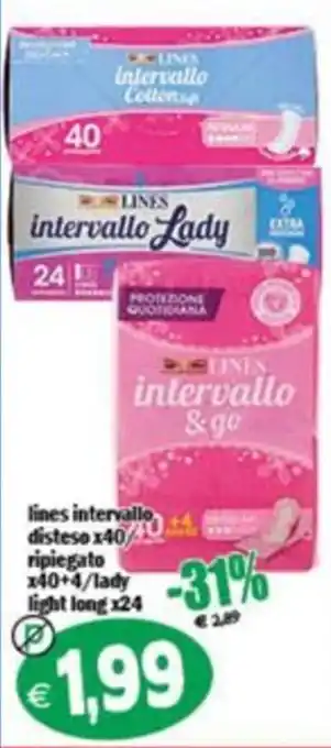 Lines intervallo