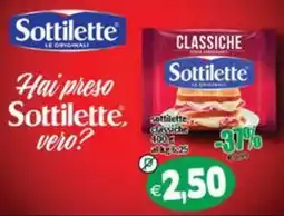 Il Castoro Supermercati Sottilette classiche offerta