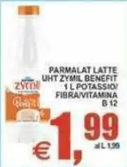 Pewex Parmalat latte UHT zymil benefit offerta