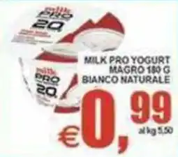 Pewex Milk Pro Yogurt Magro Bianco Naturale offerta