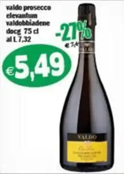 Il Castoro Supermercati Valdo Prosecco offerta