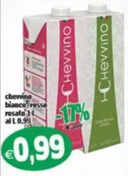 Il Castoro Supermercati Chevino bianco rosato offerta