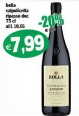Il Castoro Supermercati Bolla Valpolicella Ripasso Doc offerta