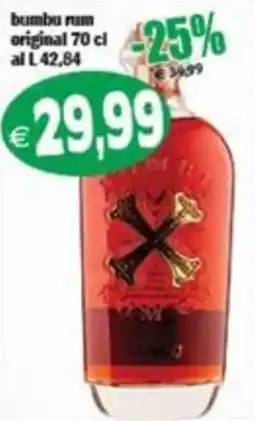 Il Castoro Supermercati bumbu rum original offerta