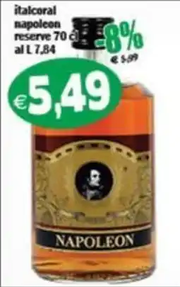 Il Castoro Supermercati italcoral napoleon reserve offerta