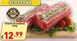 Ipercarni Arrosto di scottona offerta