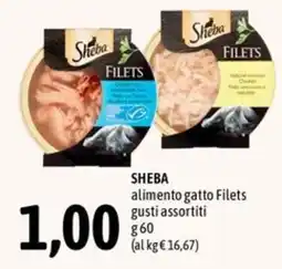 Madis Sheba alimento gatto Filets offerta
