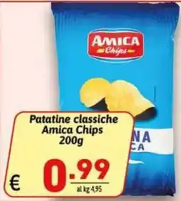 Ipercarni Patatine classiche Amica Chips offerta