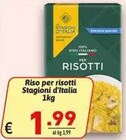 Ipercarni Riso per risotti Stagioni d'Italia offerta
